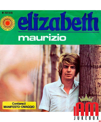 Elizabeth [Maurizio Arcieri] - Vinyle 7", 45 tours [product.brand] 1 - Shop I'm Jukebox 