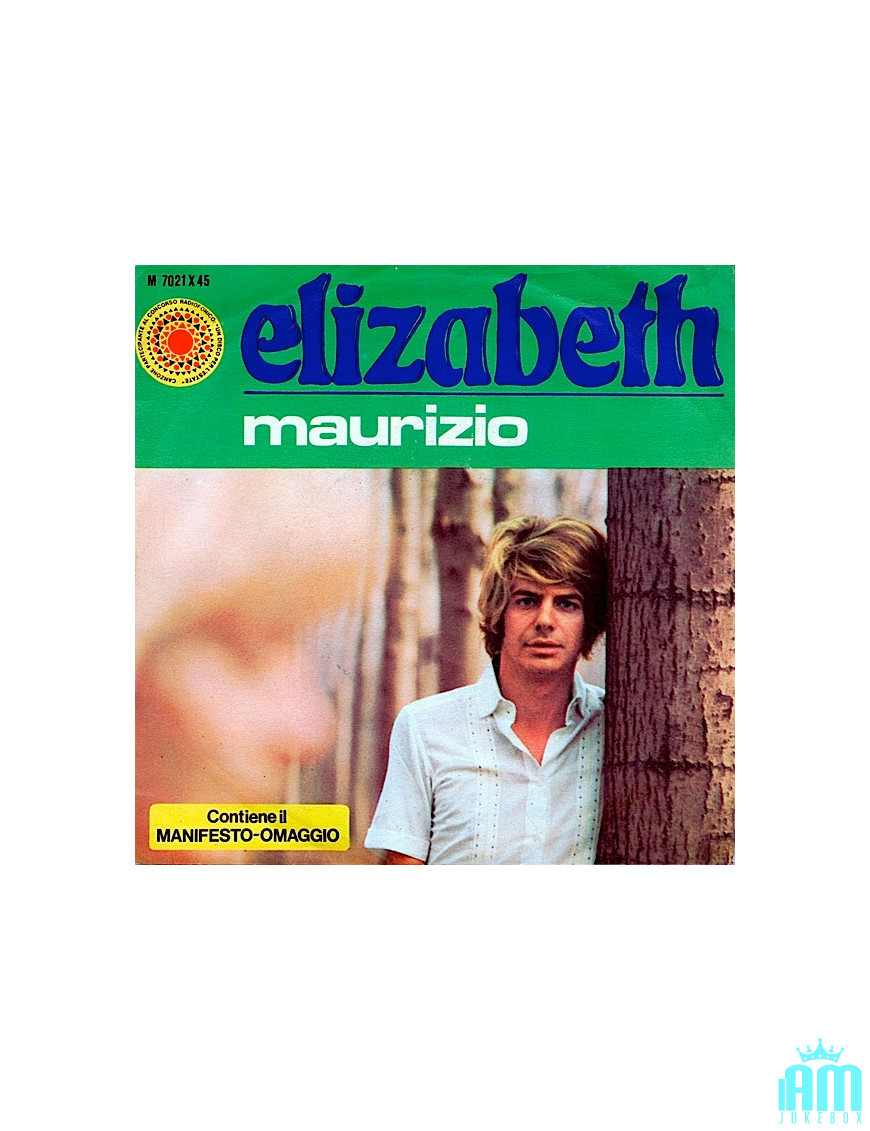 Elizabeth [Maurizio Arcieri] - Vinyl 7", 45 RPM [product.brand] 1 - Shop I'm Jukebox 