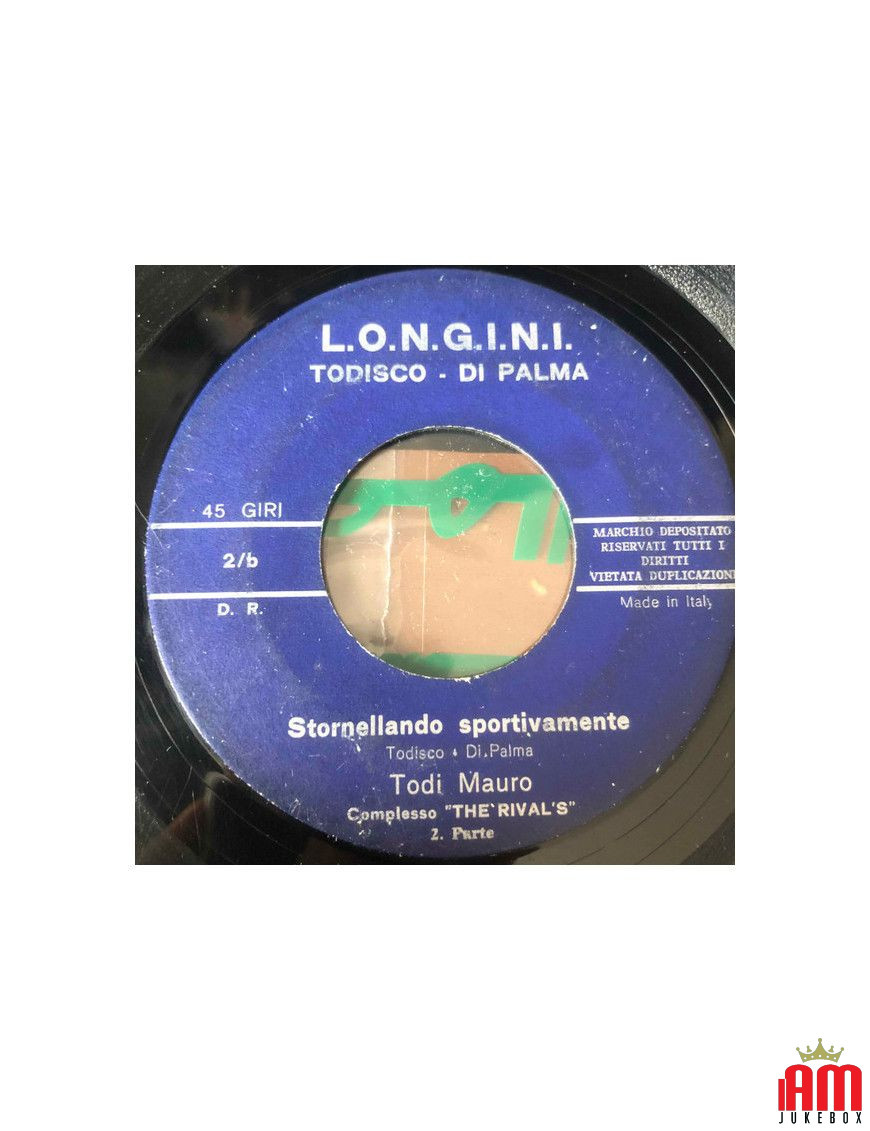 Stornellando Sportivamente [Todi Mauro,...] - Vinyle 7", 45 tours [product.brand] 1 - Shop I'm Jukebox 