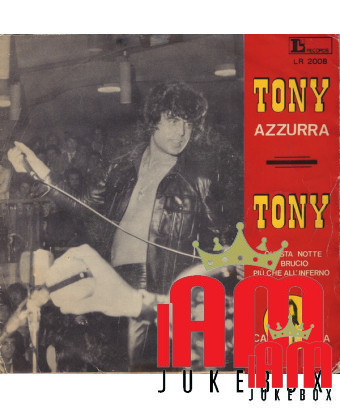 Azzurra [Little Tony] – Vinyl 7", 45 RPM, Stereo [product.brand] 1 - Shop I'm Jukebox 