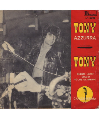 Azzurra [Little Tony] - Vinyl 7", 45 RPM, Stereo [product.brand] 1 - Shop I'm Jukebox 