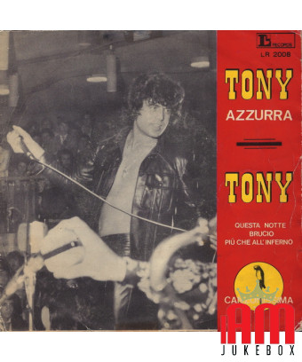 Azzurra [Little Tony] - Vinyle 7", 45 tours, stéréo [product.brand] 1 - Shop I'm Jukebox 