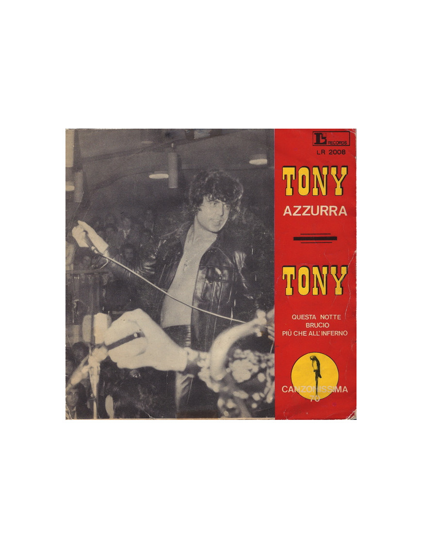Azzurra [Little Tony] - Vinyl 7", 45 RPM, Stereo [product.brand] 1 - Shop I'm Jukebox 