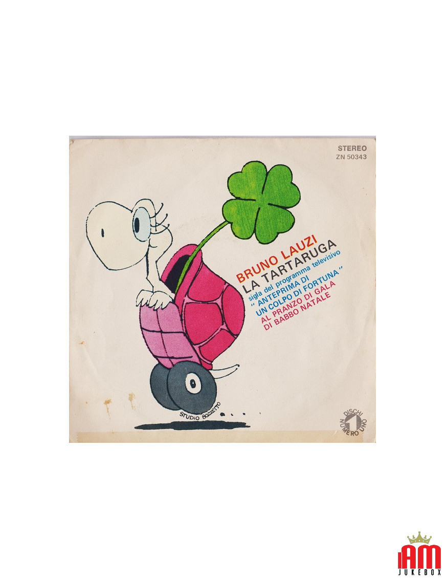 La Tartaruga [Bruno Lauzi] - Vinyl 7", 45 RPM, Stereo [product.brand] 1 - Shop I'm Jukebox 