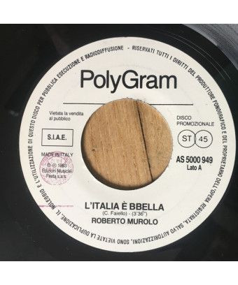 Italy Is Beautiful I No Longer Know Who To Believe [Roberto Murolo,...] - Vinyl 7", 45 RPM, Promo [product.brand] 1 - Shop I'm J