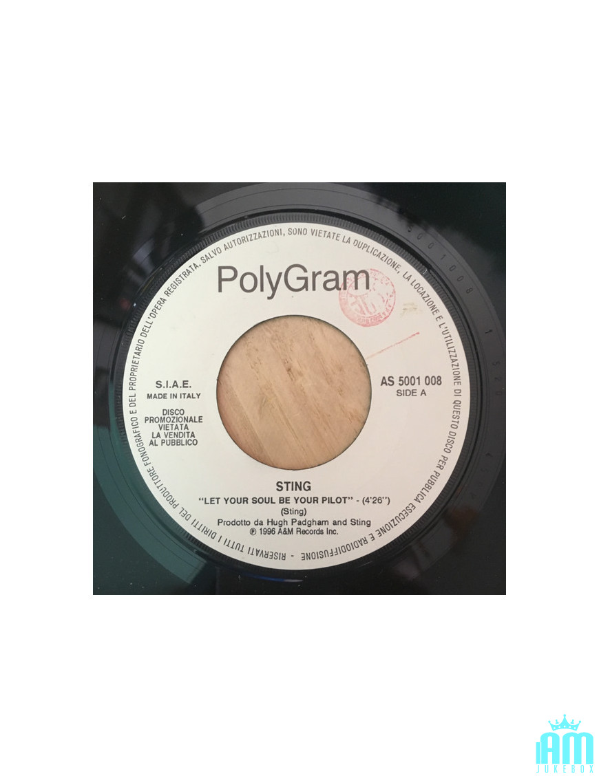 Laissez votre âme être votre pilote Amore Di Plastica [Sting,...] - Vinyl 7", 45 RPM, Promo [product.brand] 1 - Shop I'm Jukebox