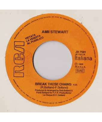 Break These Chains Cuore Di Pace [Amii Stewart,...] – Vinyl 7", 45 RPM, Jukebox, Stereo [product.brand] 1 - Shop I'm Jukebox 
