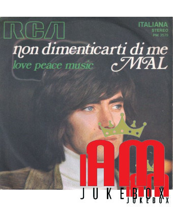 Don't Forget About Me [Mal] - Vinyle 7", 45 RPM, Stéréo