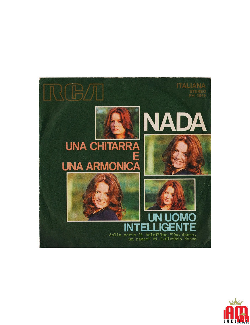 A Guitar And A Harmonica An Intelligent Man [Nada (8)] - Vinyl 7", 45 RPM [product.brand] 1 - Shop I'm Jukebox 