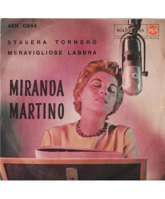 Ce soir, je serai de retour Wonderful Lips [Miranda Martino] - Vinyl 7", 45 tr/min [product.brand] 1 - Shop I'm Jukebox 