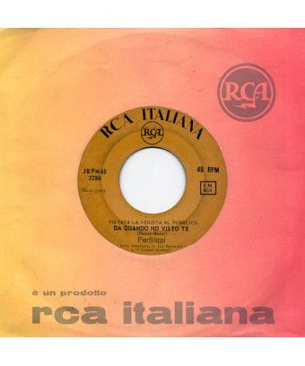 Da Quando Ho Visto Te [Pierfilippi] - Vinyl 7", 45 RPM, Jukebox, Mono [product.brand] 1 - Shop I'm Jukebox 