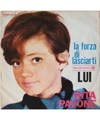 The Force To Leave You Him [Rita Pavone] - Vinyl 7", 45 RPM [product.brand] 1 - Shop I'm Jukebox 