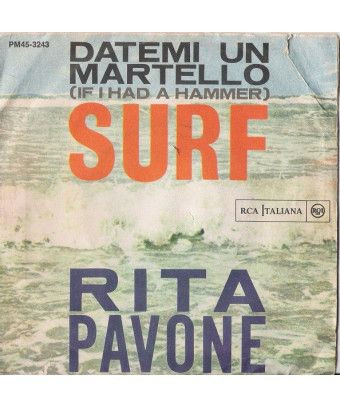 Give Me A Hammer If I Had A Hammer [Rita Pavone] – Vinyl 7", 45 RPM [product.brand] 1 - Shop I'm Jukebox 