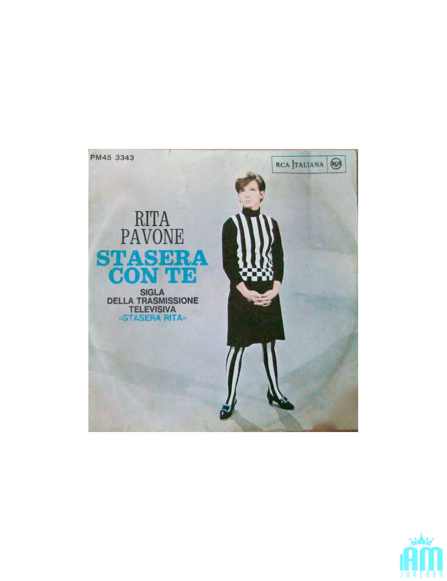 Tonight With You [Rita Pavone] - Vinyl 7", 45 RPM, Mono [product.brand] 1 - Shop I'm Jukebox 