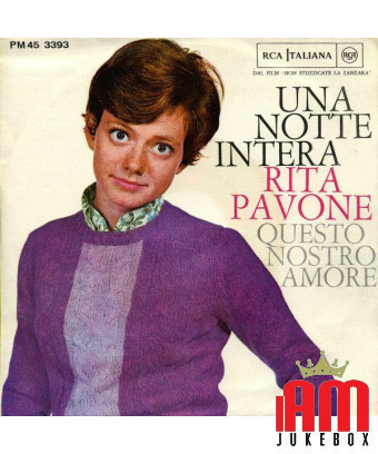 A Whole Night This Love of Ours [Rita Pavone] - Vinyl 7", 45 RPM [product.brand] 1 - Shop I'm Jukebox 