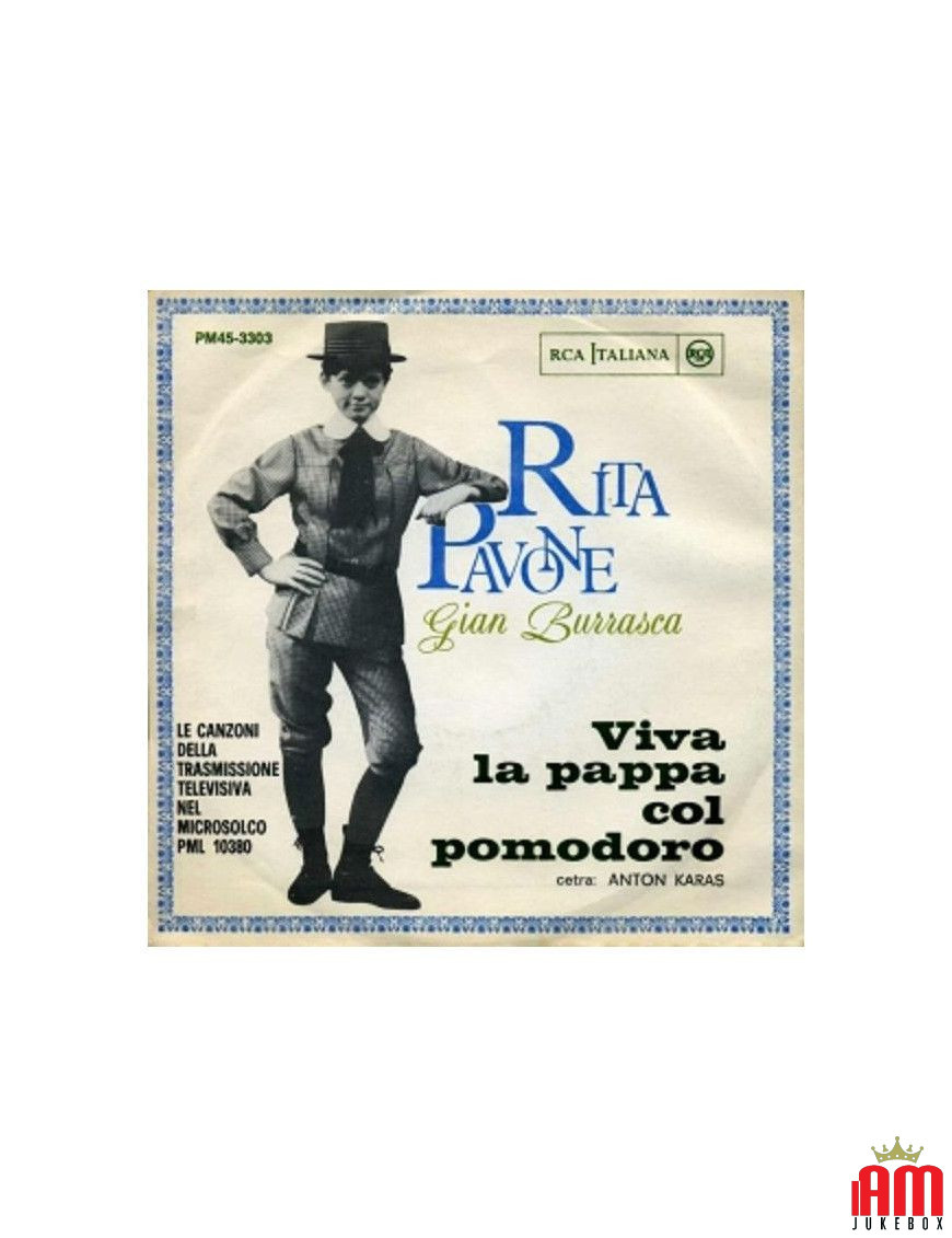 Viva La Pappa Col Pomodoro [Rita Pavone] – Vinyl 7", 45 RPM [product.brand] 1 - Shop I'm Jukebox 