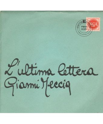 La Dernière Lettre [Gianni Meccia] - Vinyl 7", 45 RPM, Réédition, Mono [product.brand] 1 - Shop I'm Jukebox 