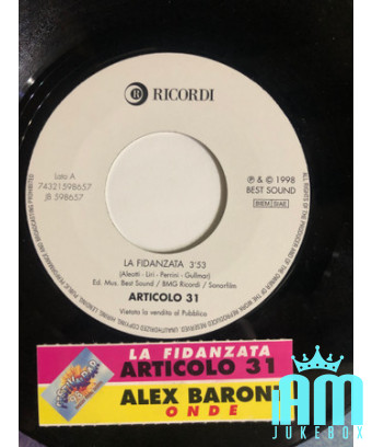 The Waves Girlfriend [Articolo 31,...] – Vinyl 7", 45 RPM, Jukebox [product.brand] 1 - Shop I'm Jukebox 