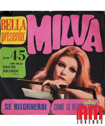 If You Return As They See Us [Milva] – Vinyl 7", 45 RPM, Promo [product.brand] 1 - Shop I'm Jukebox 