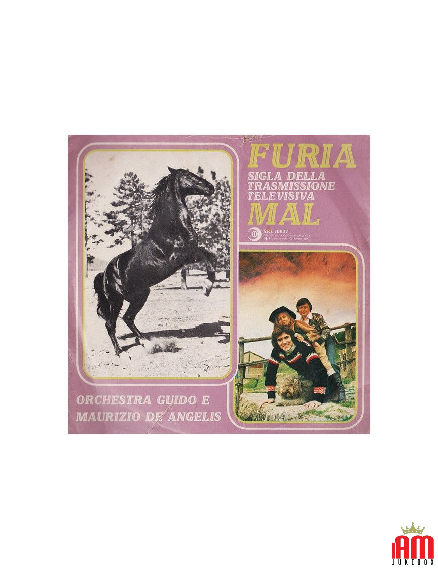 Furia [Mal,...] - Vinyl 7", 45 RPM, Stéréo [product.brand] 1 - Shop I'm Jukebox 