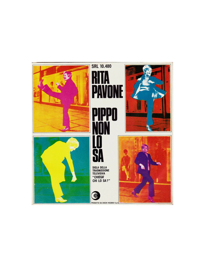 Dingo ne connaît pas un, deux, trois (si vous marchez avec moi) [Rita Pavone] - Vinyle 7", 45 tr/min [product.brand] 1 - Shop I'