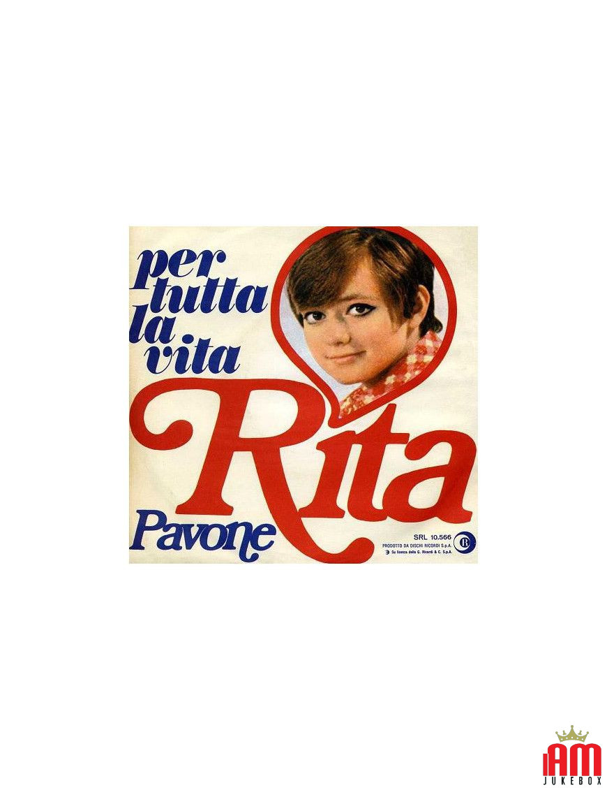 For All Life [Rita Pavone] – Vinyl 7", 45 RPM [product.brand] 1 - Shop I'm Jukebox 