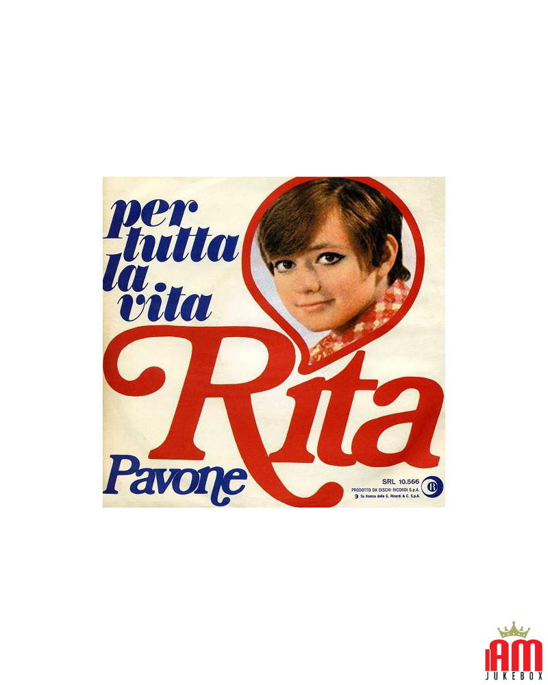 Pour toute la vie [Rita Pavone] - Vinyl 7", 45 RPM [product.brand] 1 - Shop I'm Jukebox 