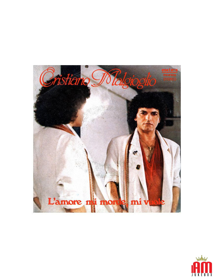 L'amour me mord, me veut [Cristiano Malgioglio] - Vinyle 7", 45 tours [product.brand] 1 - Shop I'm Jukebox 