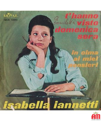 They Saw You On Sunday Evening At The Top Of My Thoughts [Isabella Iannetti] – Vinyl 7", 45 RPM [product.brand] 1 - Shop I'm Juk