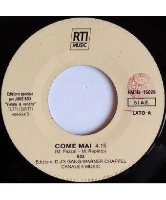 Come Mai You Can (Words) [883,...] - Vinyle 7", 45 RPM, Jukebox [product.brand] 1 - Shop I'm Jukebox 