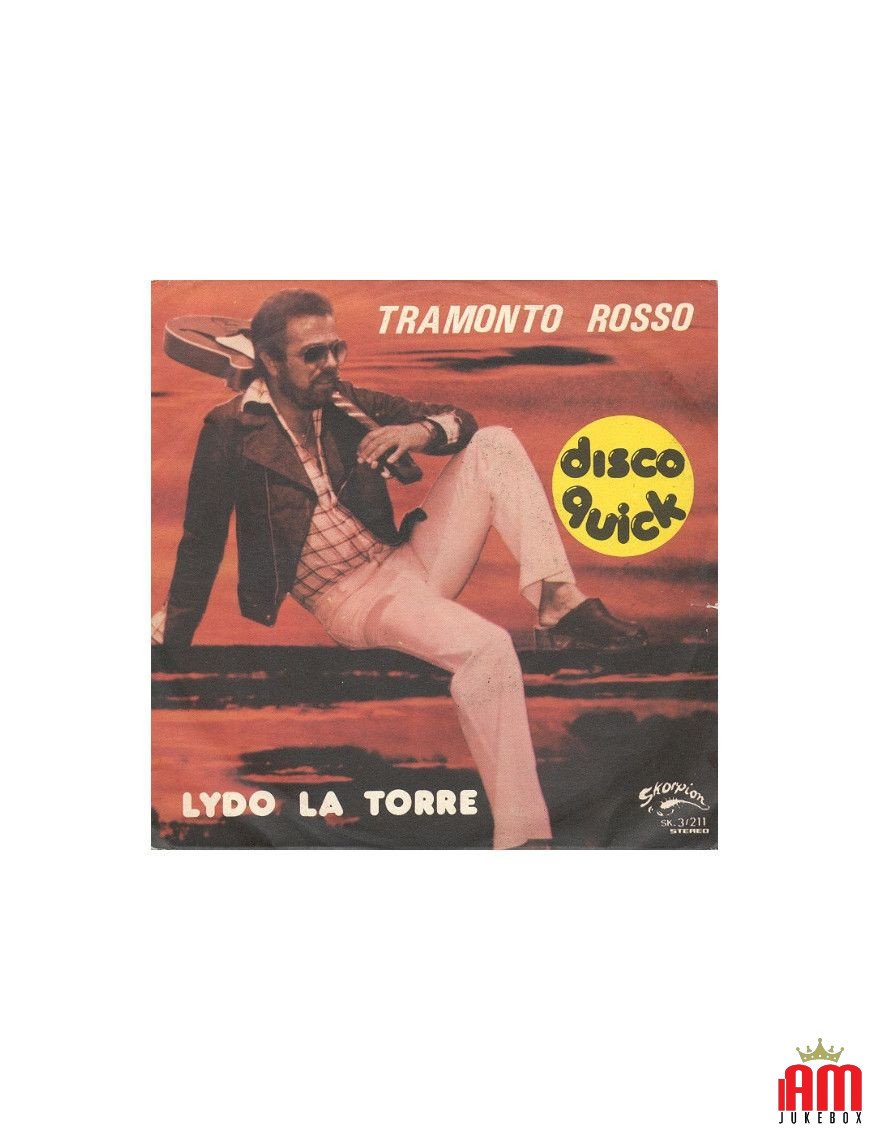 Red Sunset [Lydo La Torre] - Vinyl 7", 45 RPM, Stereo [product.brand] 1 - Shop I'm Jukebox 