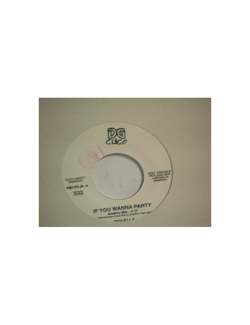 If You Wanna Party - Hideaway [Molella,...] - Vinyl 7", 45 RPM, Promo [product.brand] 1 - Shop I'm Jukebox 