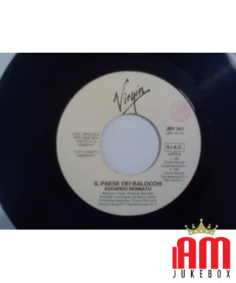 Il Paese Dei Balocchi [Edoardo Bennato] - Vinyle 7", 45 RPM, Jukebox [product.brand] 1 - Shop I'm Jukebox 