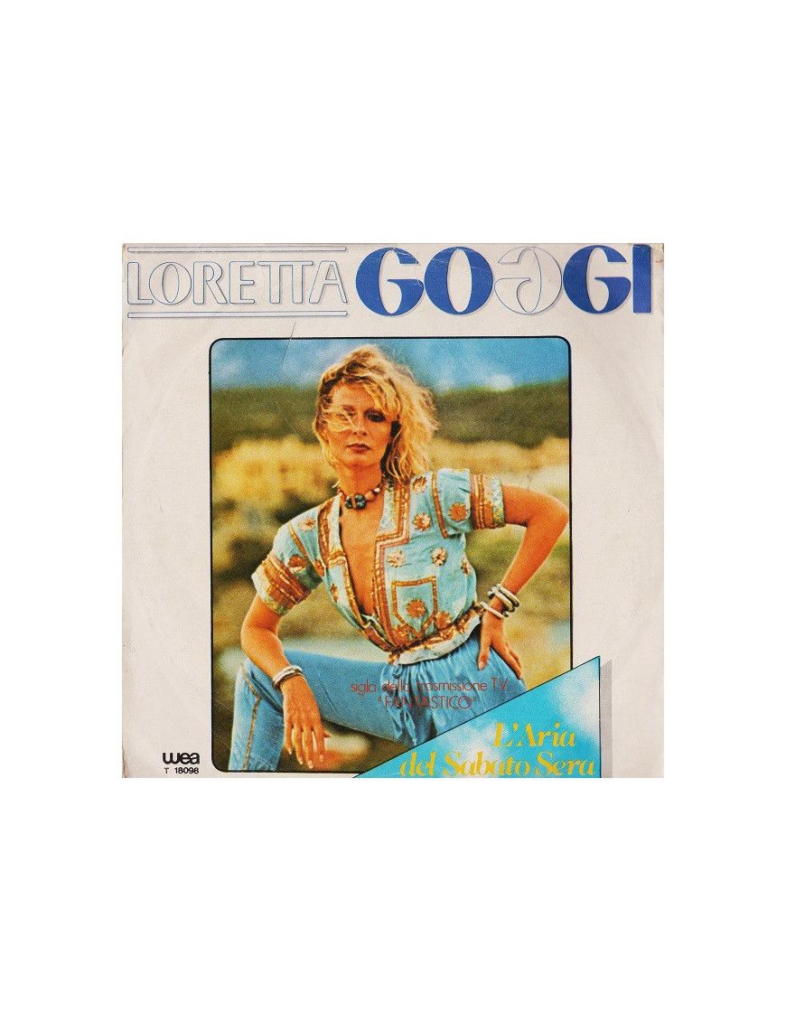 L'Aria Del Sabato Sera [Loretta Goggi] - Vinyl 7", 45 RPM, Stereo [product.brand] 1 - Shop I'm Jukebox 