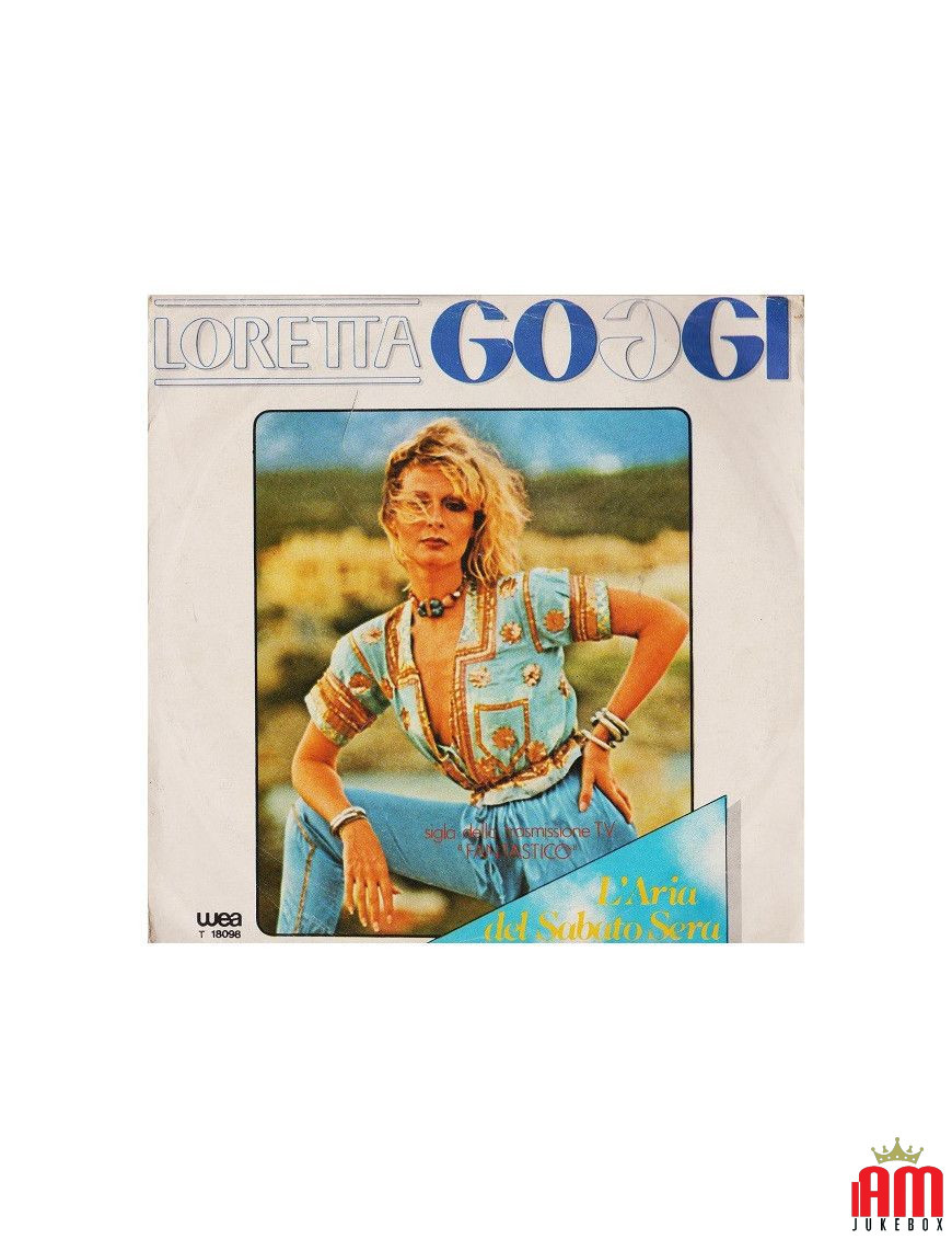 L'Aria Del Sabato Sera [Loretta Goggi] - Vinyle 7", 45 RPM, Stéréo [product.brand] 1 - Shop I'm Jukebox 