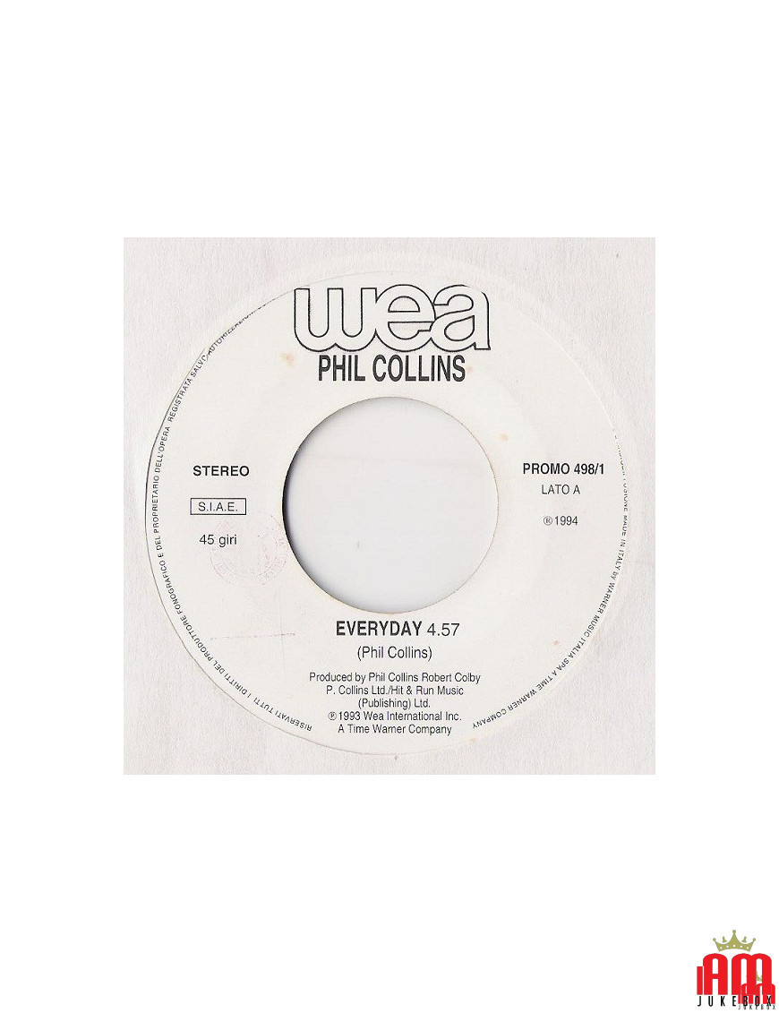 Everyday Constant Craving [Phil Collins,...] - Vinyl 7", 45 RPM, Promo [product.brand] 1 - Shop I'm Jukebox 