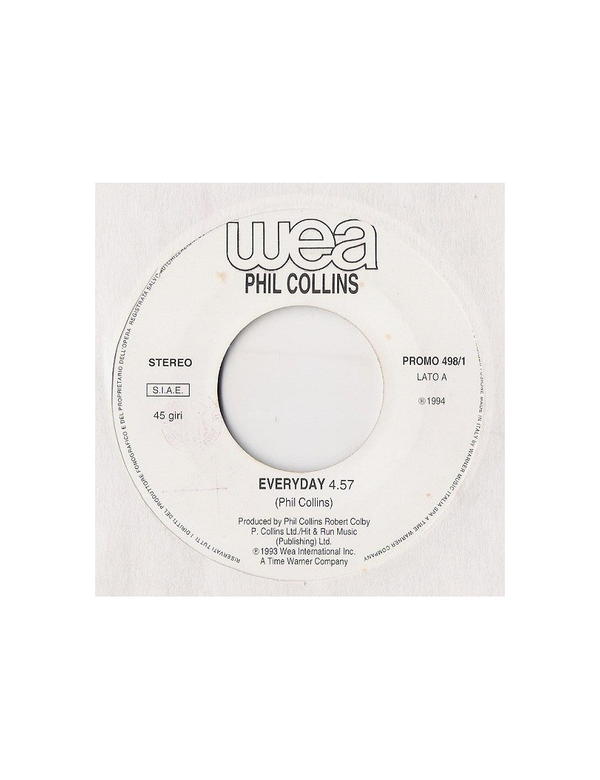 Everyday Constant Craving [Phil Collins,...] - Vinyle 7", 45 RPM, Promo [product.brand] 1 - Shop I'm Jukebox 