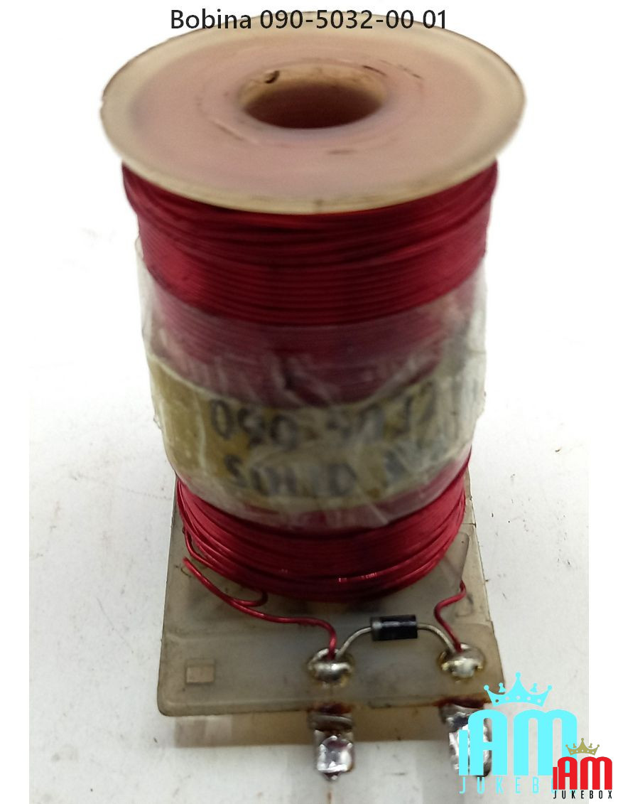 Coil 090-5032-00 Solinoids Stern Condition: seen and liked [product.supplier] 1 Coil 090-5032-00 Bobina 090-5032-00 Data East/Se