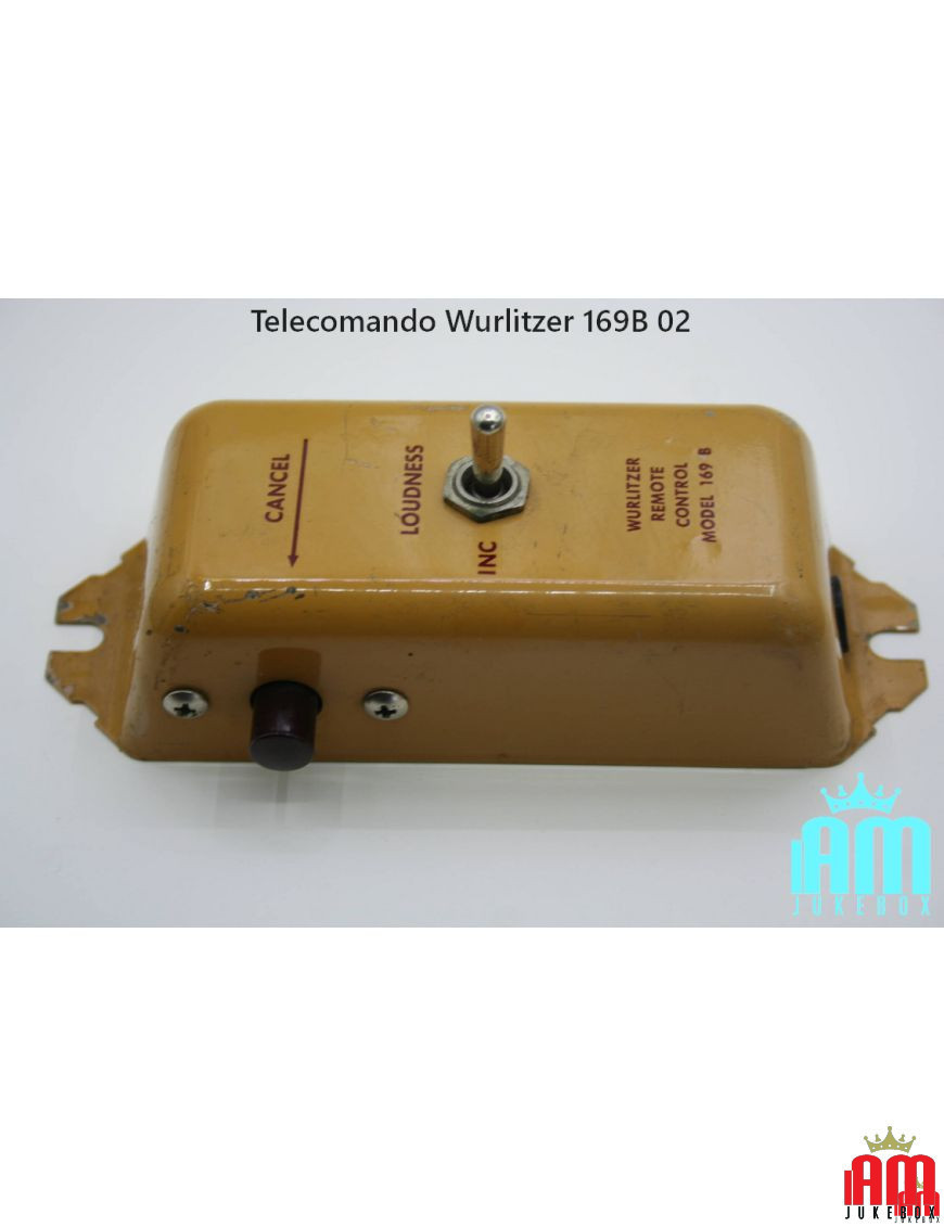 Wurlitzer 169B Remote Control - Without backing plate Wurlitzer spare parts Wurlitzer Condition: NOS [product.supplier] 1 COM Wu