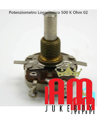 Logarithmisches Potentiometer 500 K Ohm Ersatzteile Ami Rowe Wurlitzer Zustand: NOS [product.supplier] 1 Logarithmisches Potenti