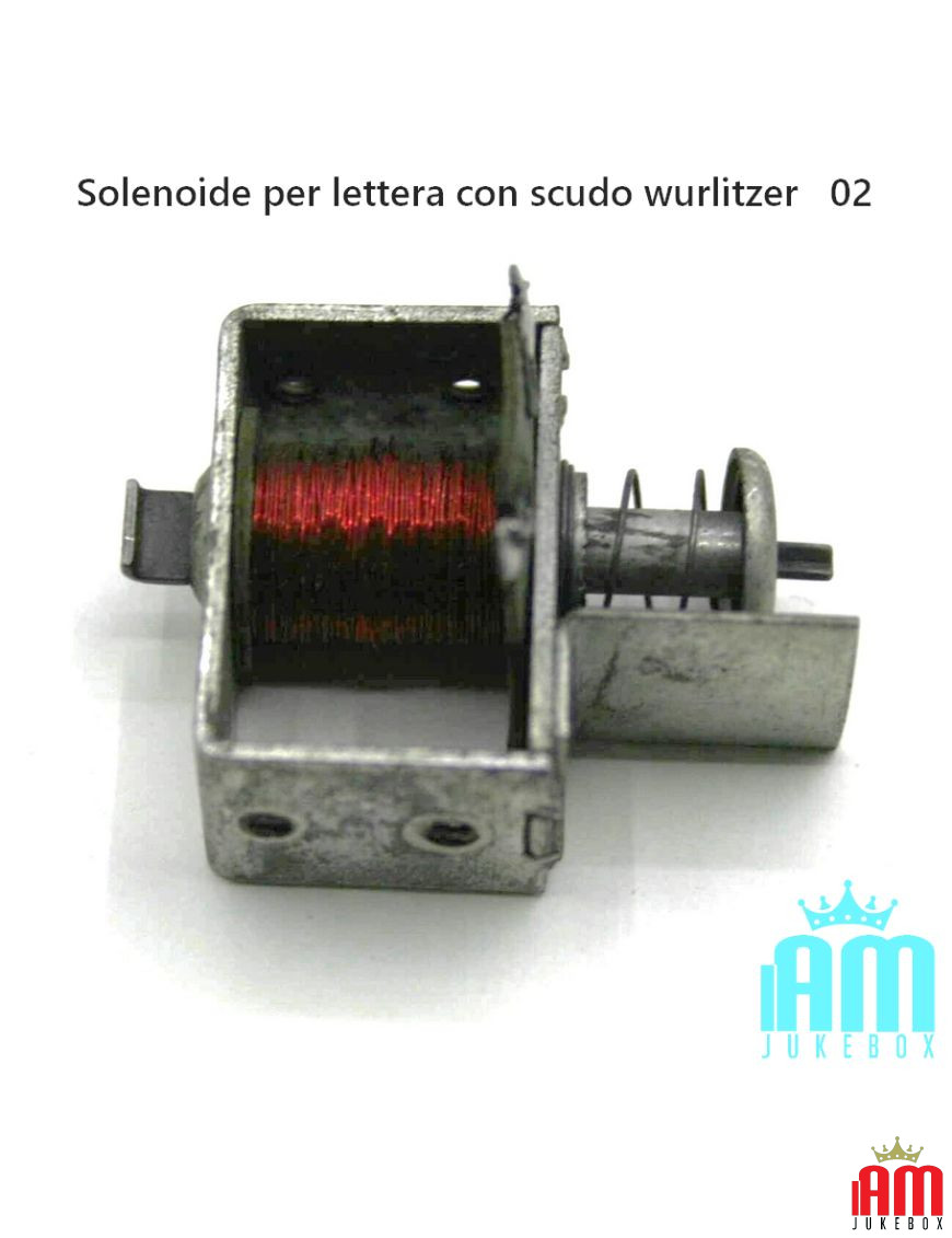 Solenoide per lettera con scudo wurlitzer Parti di ricambi Wurlitzer Wurlitzer Condizione: Ricondizionato [product.supplier] 1 S