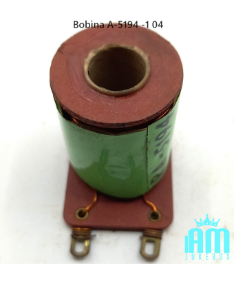 coil A-5194 Solinoids Gottlieb Condition: NOS [product.supplier] 1 coil A-5194 For electromechanical pinball machines (without d