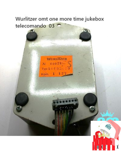 Italiano (Italian) Wurlitzer Wurlitzer omt one more time jukebox telecomando 1 Parti di ricambi Wurlitzer 1 Shop I'm Jukebox iam