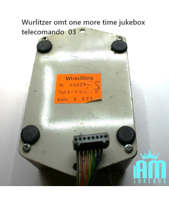 Wurlitzer omt one more time jukebox telecomando wireless componenti