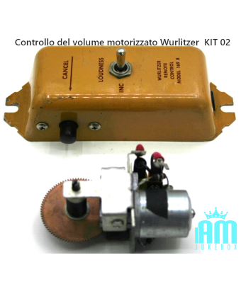 Wurlitzer motorized volume control KIT