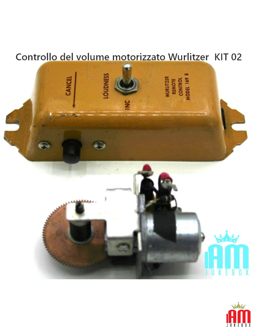 Motorisierte Lautstärkeregelung Wurlitzer