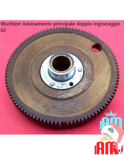 Italiano (Italian) Wurlitzer Wurlitzer Azionamento principale doppio ingranaggio 116986 1 Parti di ricambi Wurlitzer 1 Shop I'm 