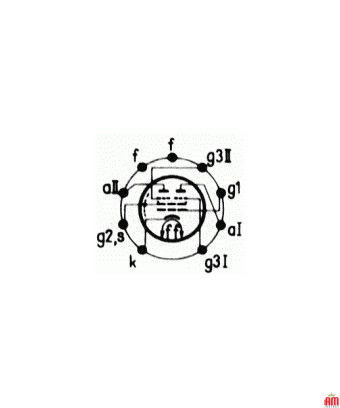 6BU8 Valve Valves [product.brand] Condition: NOS [product.supplier] 1 6BU8 Valve Valvole 6BU8 Type: Double pentode Identical to 