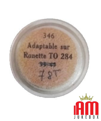 RONETTE TO-284 Aiguille Phonographique compatible pour platines vinyles Aiguilles pour jukebox et platine vinyle [product.brand]