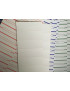 100 Vinile Juke Box Bianco Titolo Etichette Perforate Colori Misti Originale